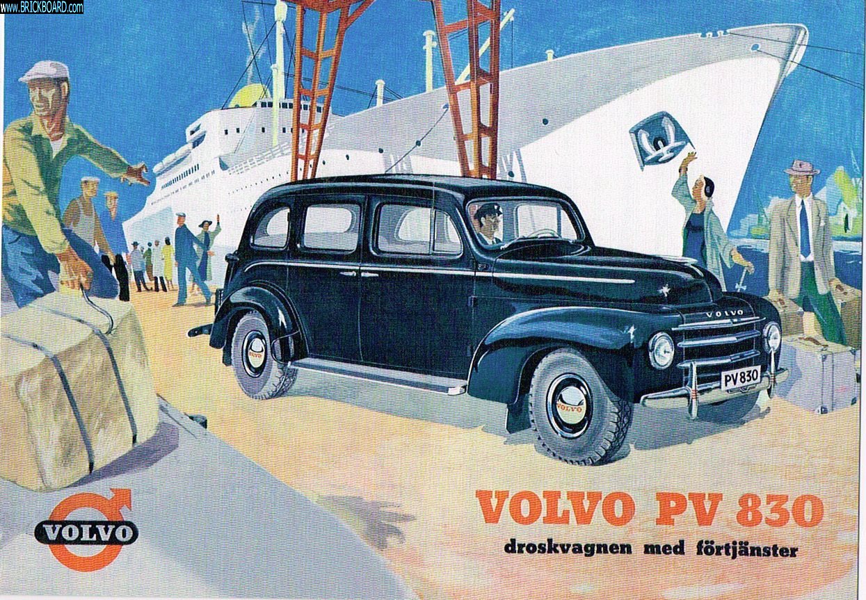 Volvo  -- Volvo P830 Print Advert