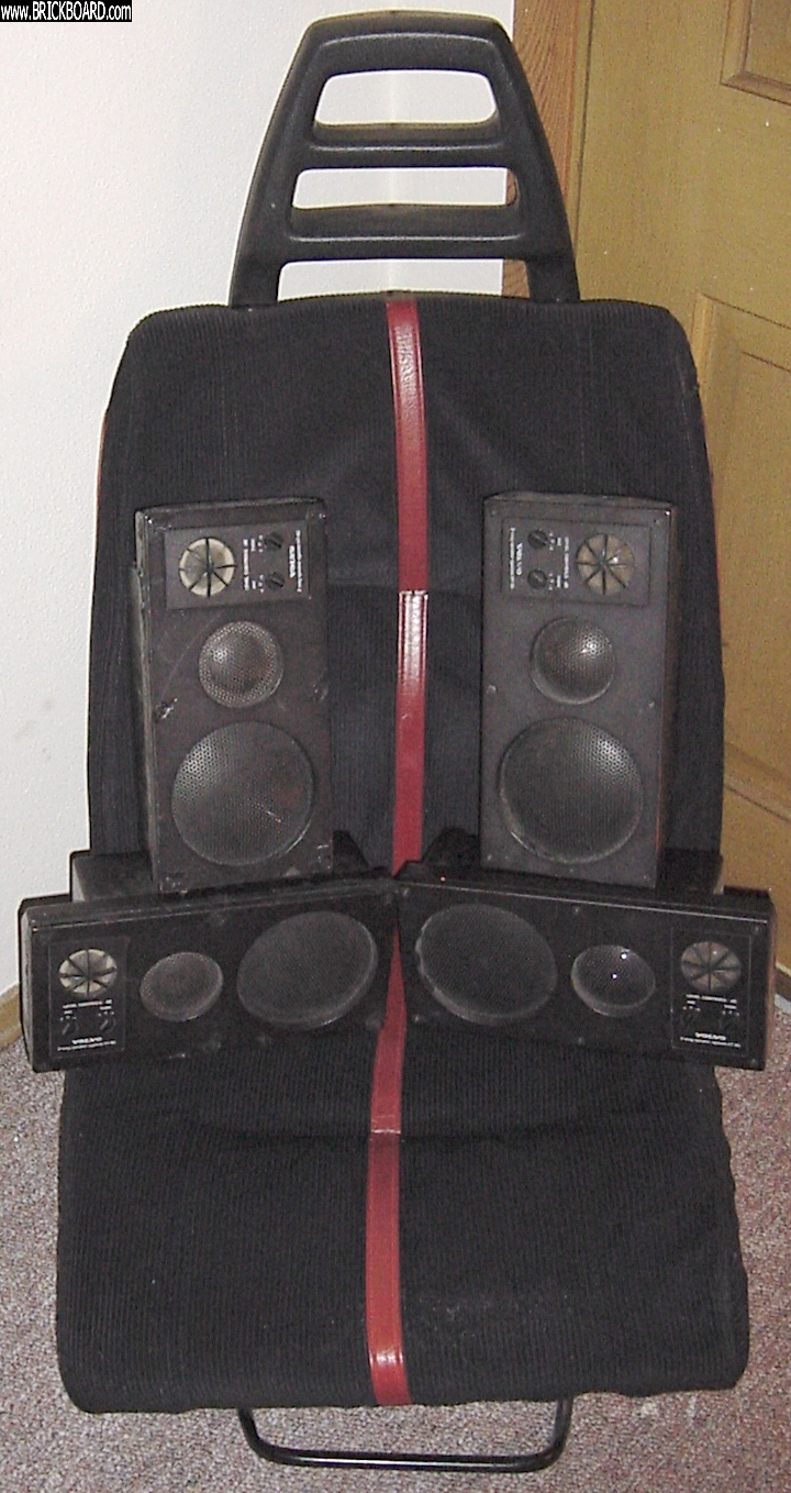 Volvo  -- Volvo HT-161 three-way speakers on modern living room furniture
