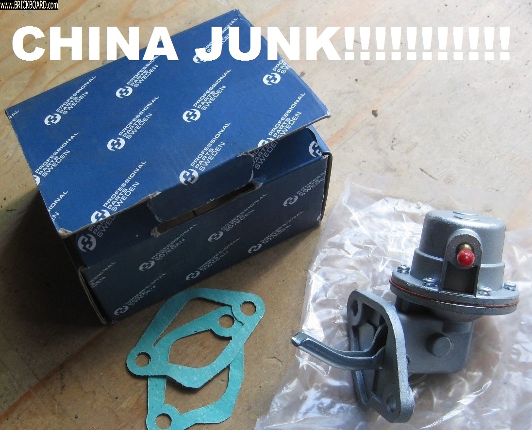 Volvo  -- junk fuel pump