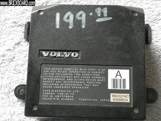 Volvo 850 -- Remote Keyless Entry Control Unit # 9148645