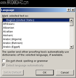 Volvo  -- MS Word 2016 Spell Check Dialogue Template Styles / Document