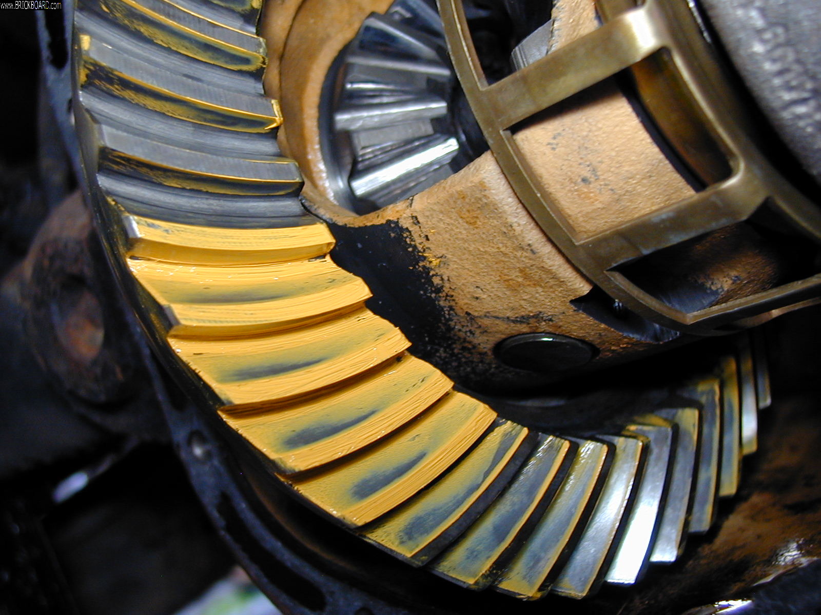 Volvo 200 -- Volvo 245 ring gear wear pattern