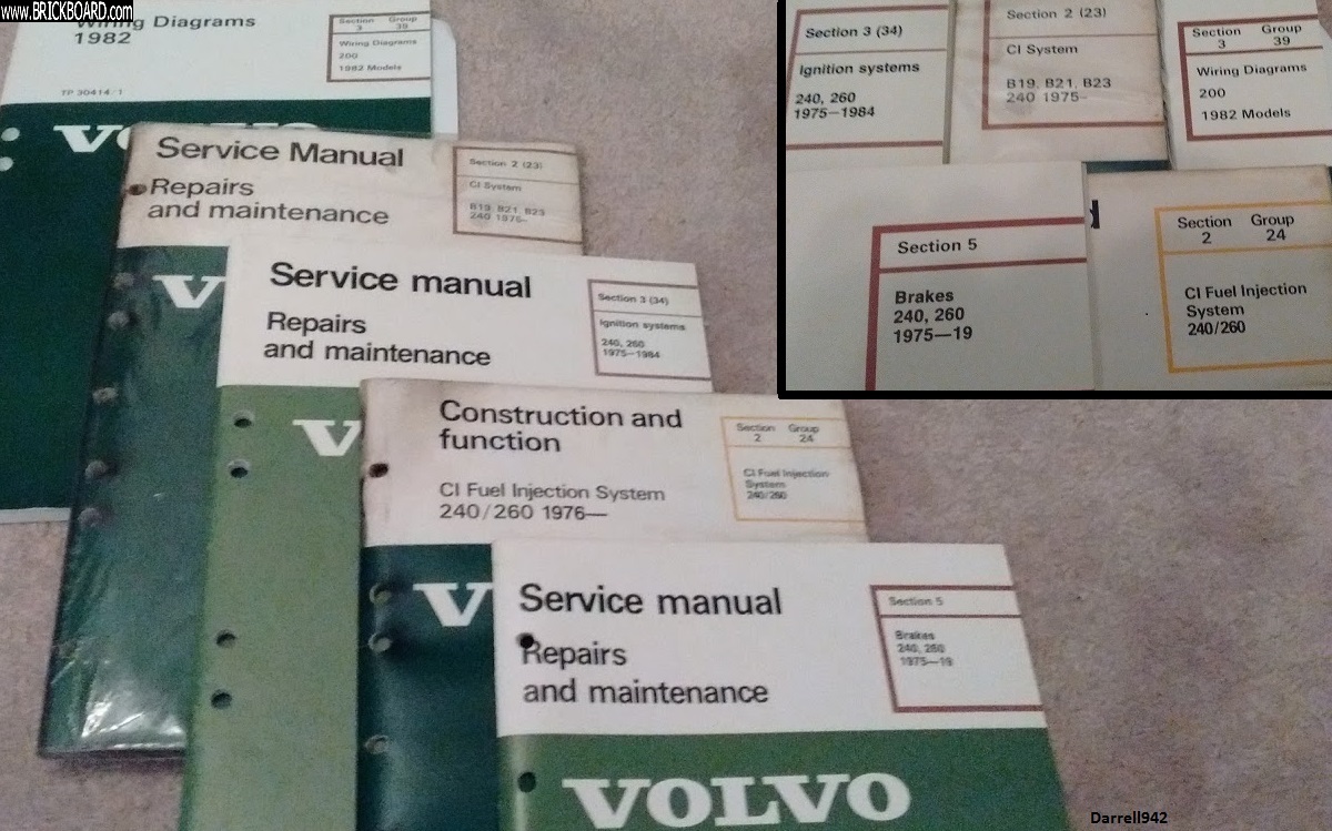 Volvo 200 -- Volvo Manuals TP