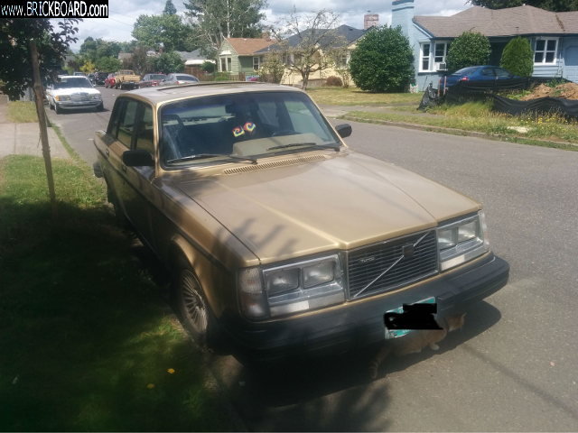 Volvo  -- 1982 Gold 240 Turbo
