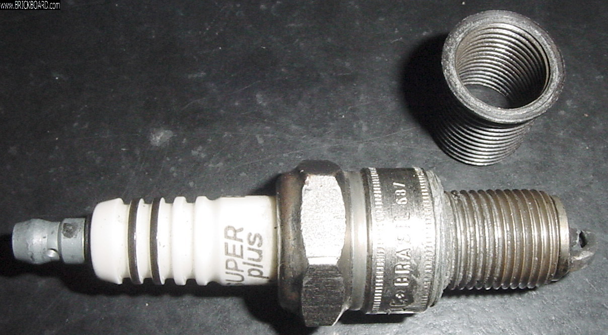 Volvo  -- Volvo 240 Spark Plug Thread Sleeve. Too Long?