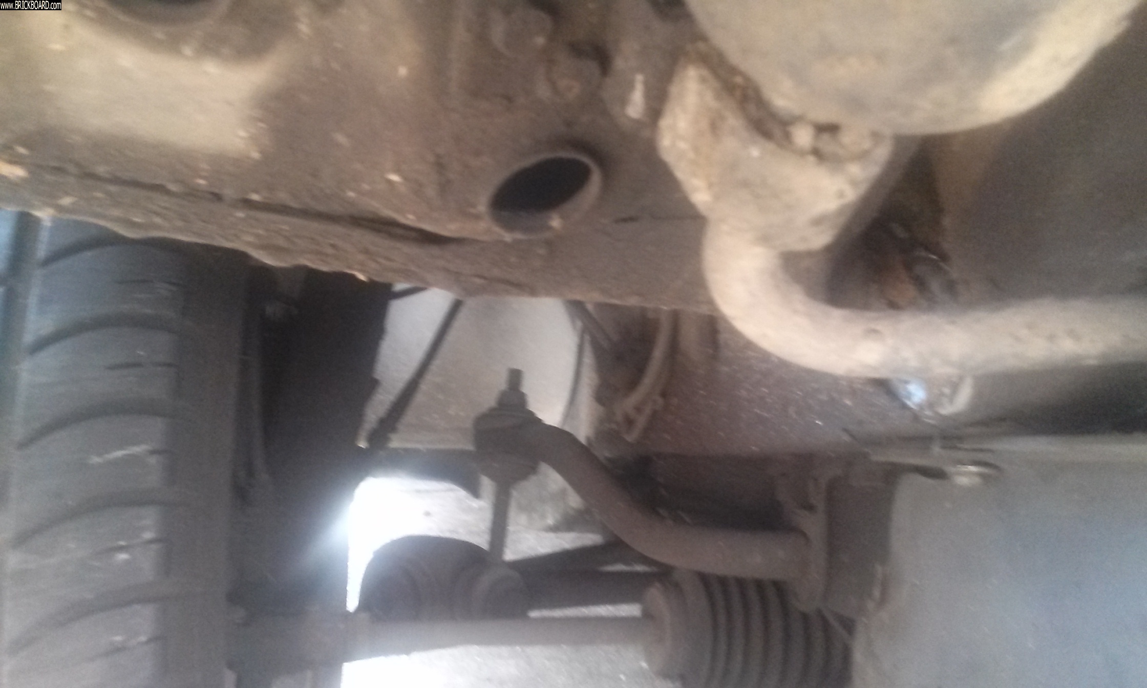 Volvo 700 -- 740 Front end accident vs K-rail 3