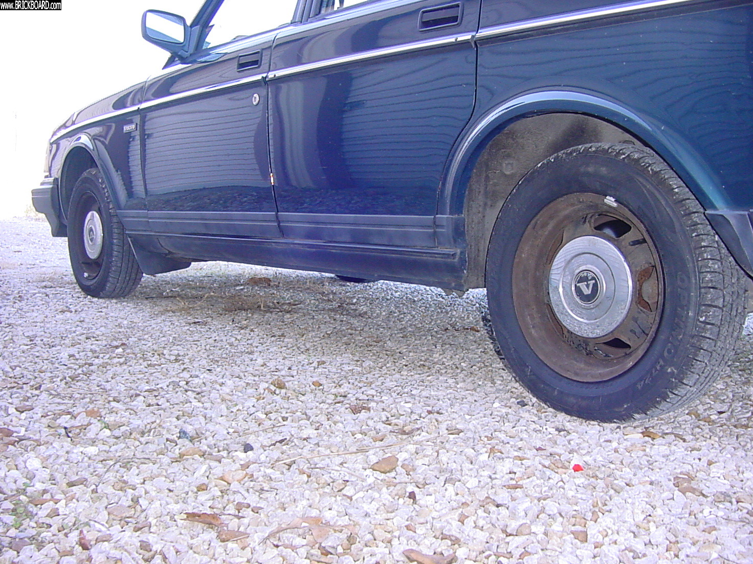 Volvo  -- Steelies and Stainless Hubcaps 1992 Volvo 240 GL