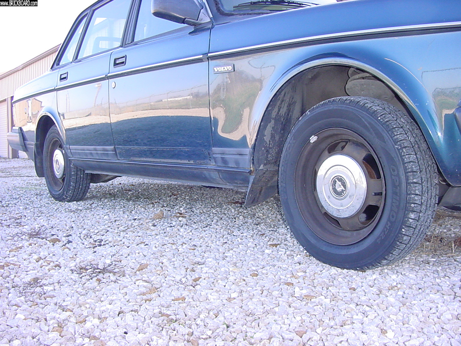 Volvo  -- Steelies and Stainless Hubcaps 1992 Volvo 240 GL