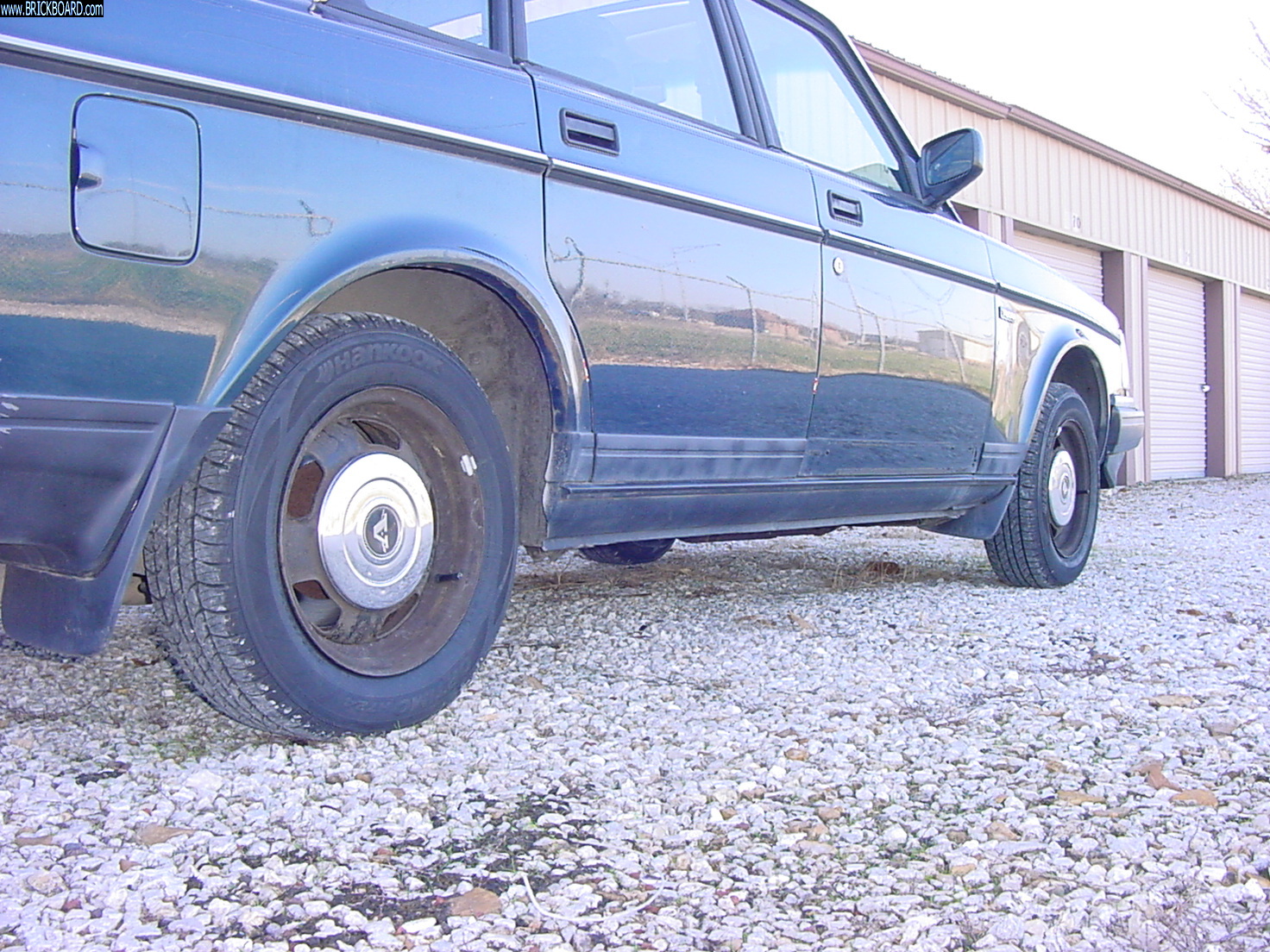 Volvo  -- Steelies and Stainless Hubcaps 1992 Volvo 240 GL