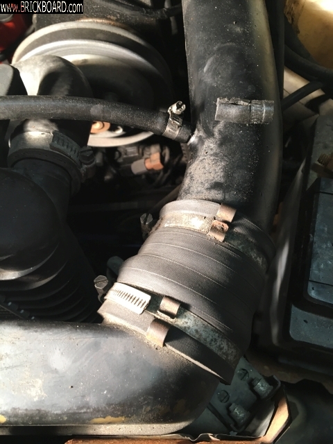 Volvo 200 -- B21FT Intercooler Hose Leak