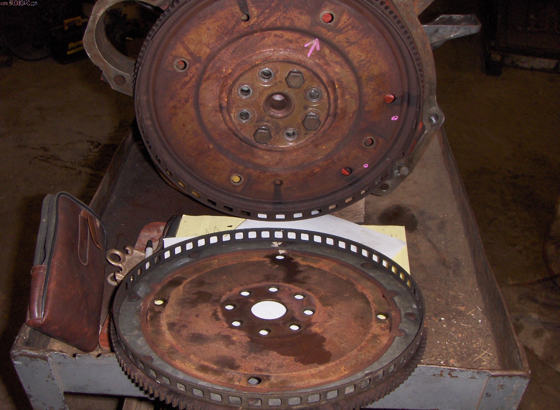 Volvo 200 -- flex plates - 240 motor installed in a 940