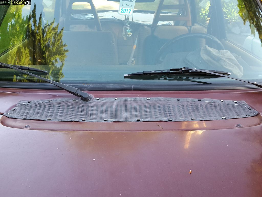 Volvo 200 -- Early 240 Cowl Vent Cover - First Idea