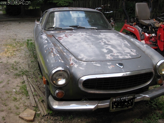 Volvo 1800 -- Save from the crusher
