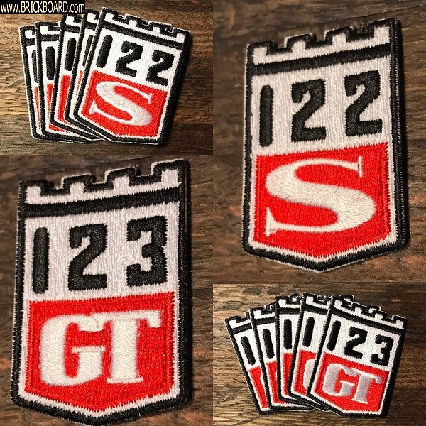 Volvo 120-130 -- Amazon Embroidered Badges