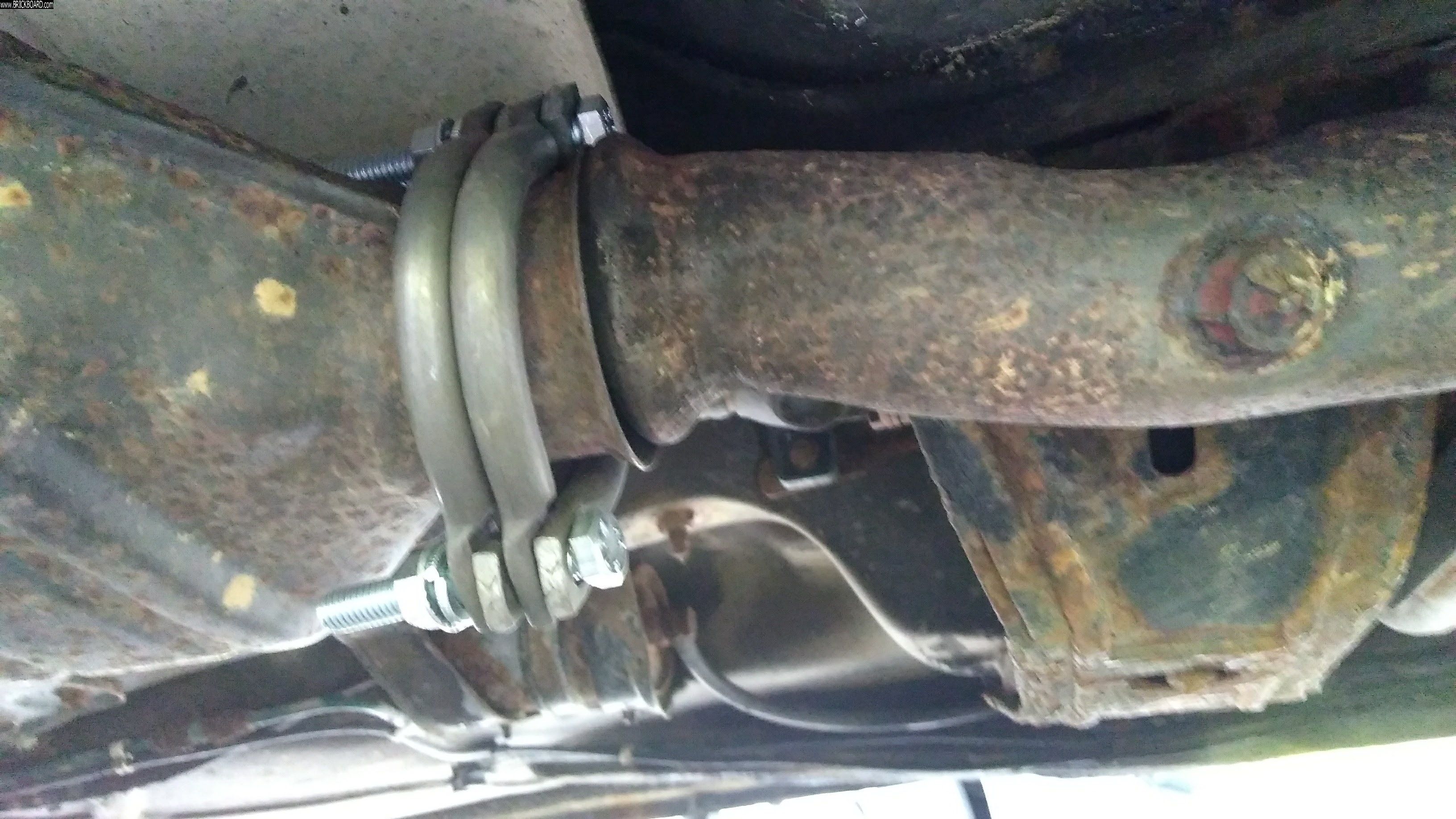 Volvo 900 -- new converter repair flanges