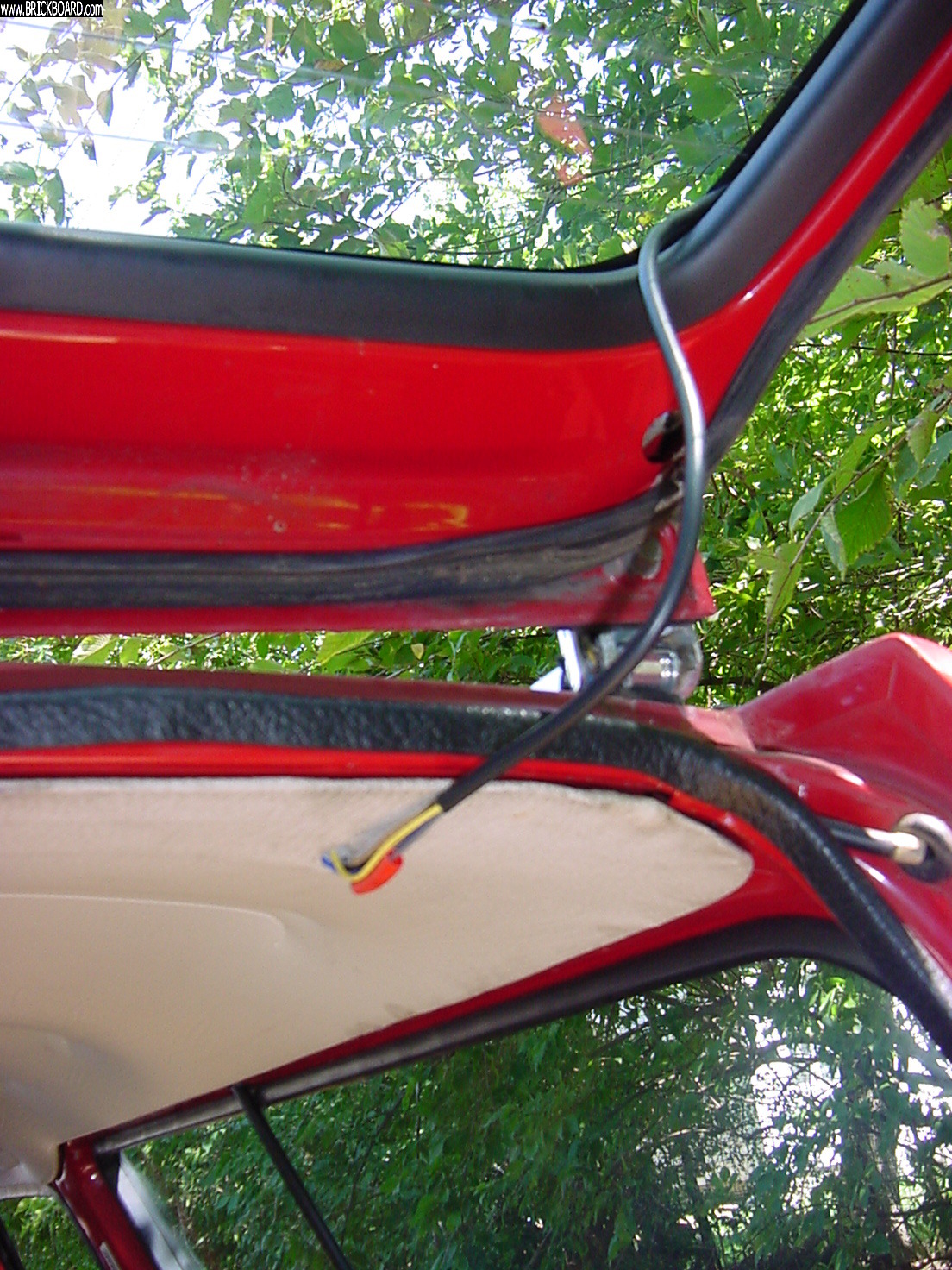 Volvo 200 -- 1990 Volvo 240 Wagon Rear Hatch / Tailgate Replacement Harness Cop Out Fix Right