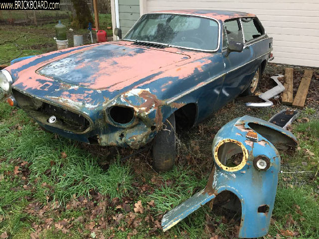 Volvo 1800 -- Lucky