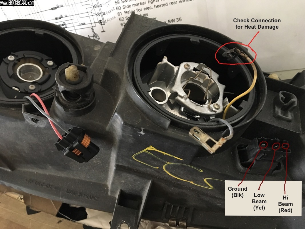 Volvo  -- V70 / S60 Headlight Wiring