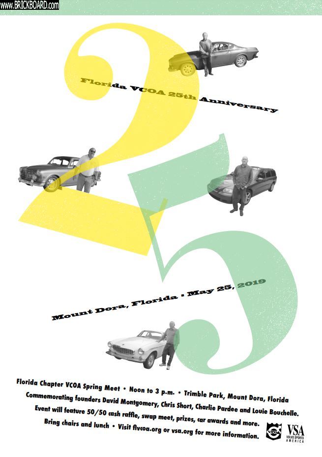 Volvo  -- FL VCOA 25th Anniversary Meet - May 25th, 2019