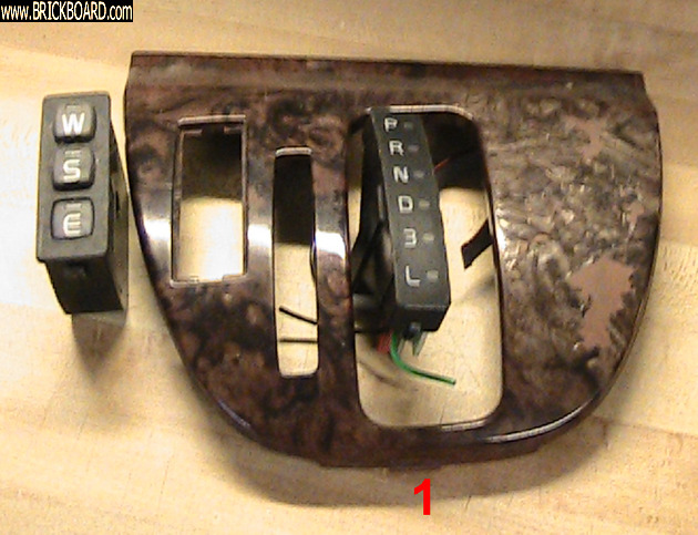 Volvo S90-V90 -- shifter trim panel