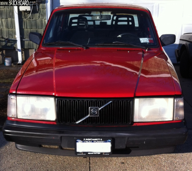 Volvo  --  1992 240. Owned by me for 10 years. 200000 mi.