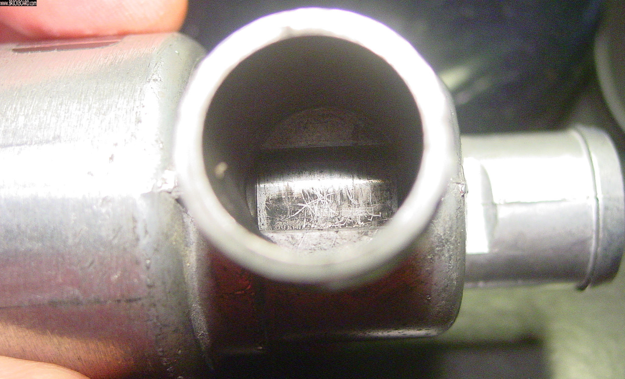 Volvo 200 -- Fussy IAC on 1991 Kittys Grey Volvo 240. [200][1991] 02