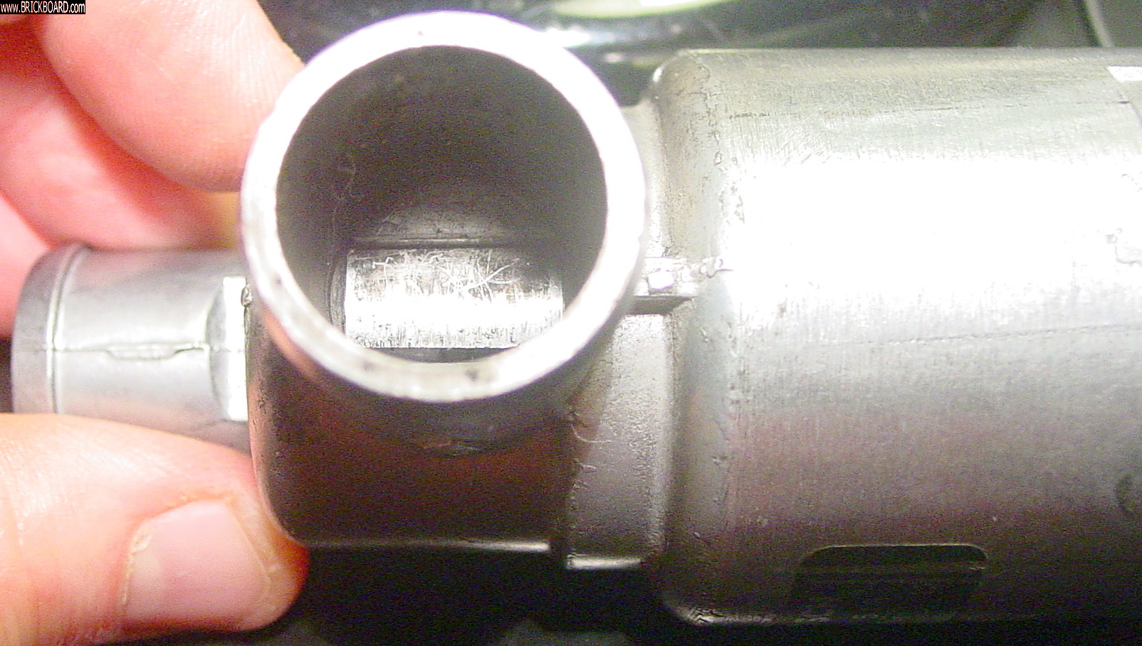 Volvo 200 -- Fussy IAC on 1991 Kittys Grey Volvo 240. [200][1991] 03