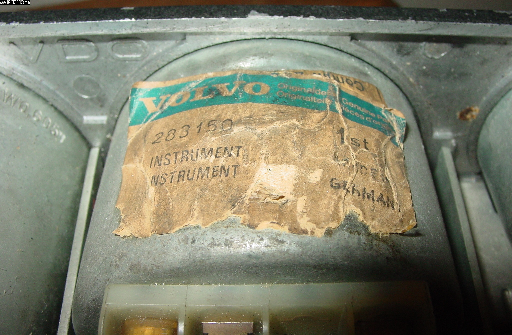 Volvo 200 -- 1979 (1970s) 242 GT R-Sport Rally Instrument Cluster for 240 >1980