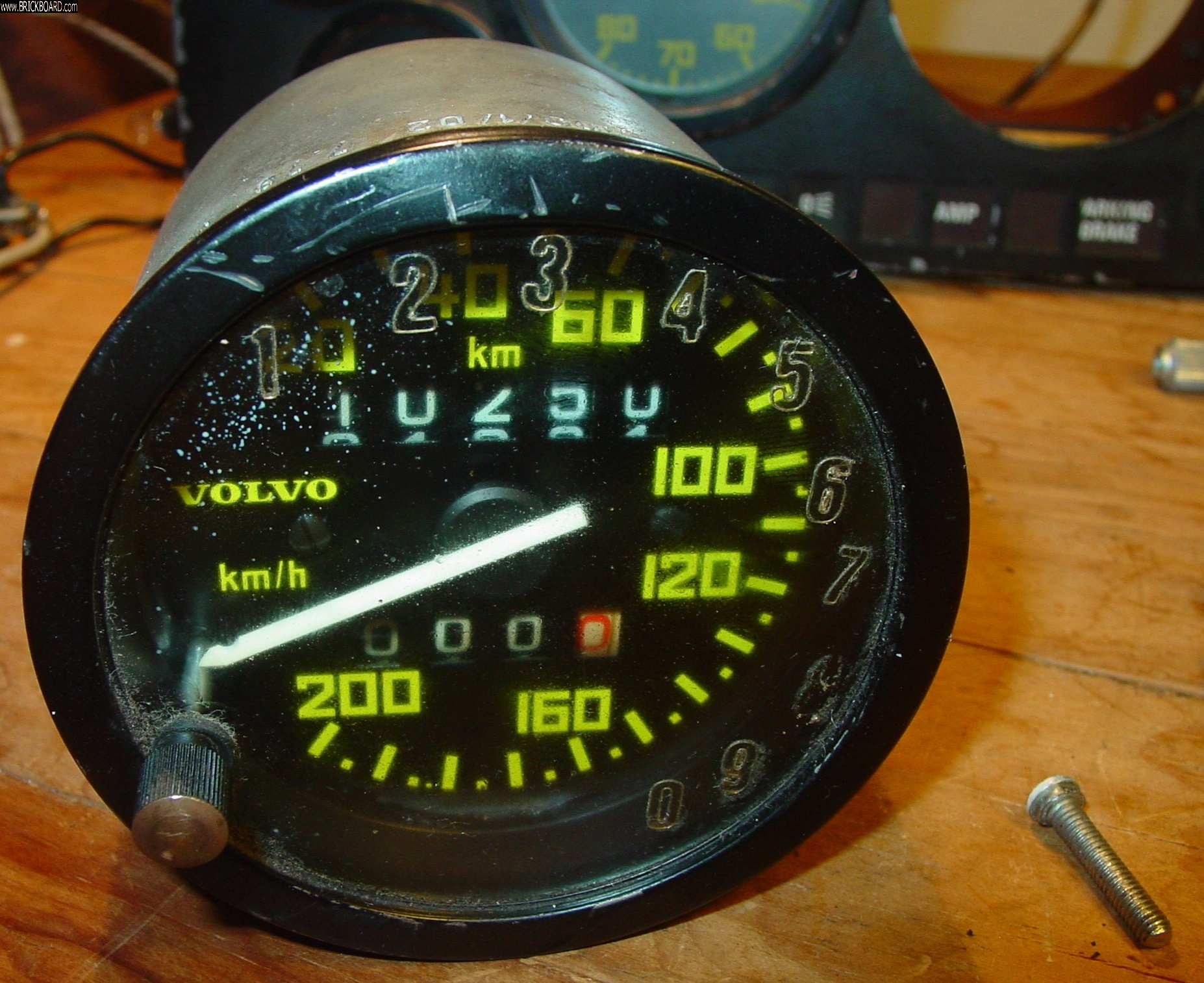 Volvo 200 -- 1979 (1970s) 242 GT R-Sport Rally Instrument Cluster for 240 >1980