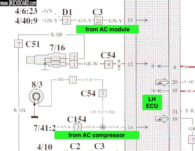 Volvo 900 -- ecu ac