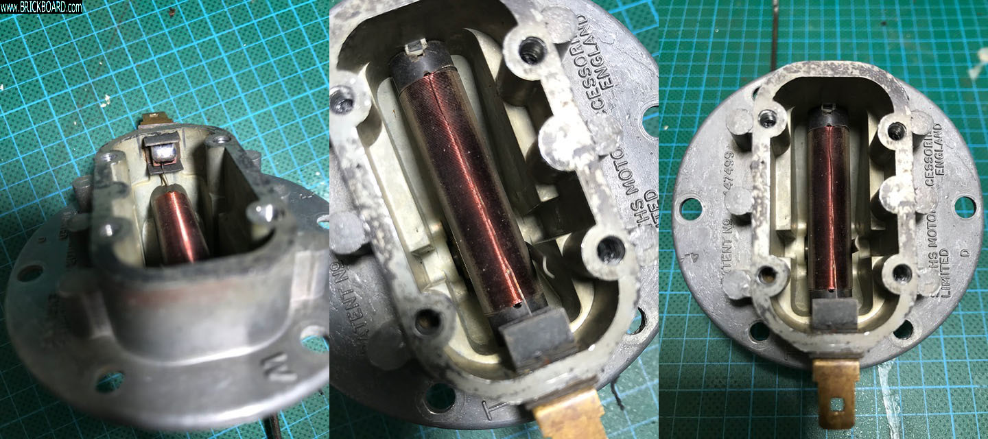 Volvo  -- Smiths Fuel Sender Closeup of Resistance coil
