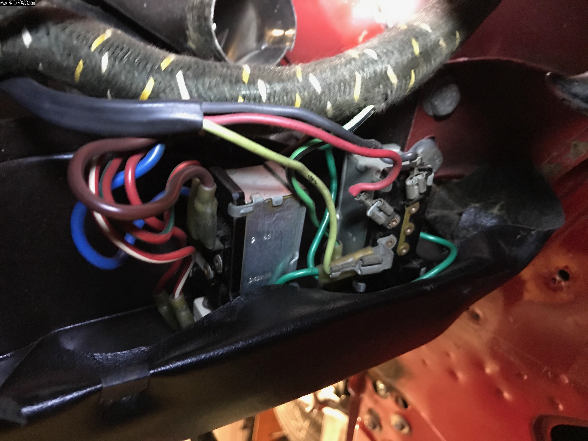 Volvo 1800 -- Lights and Wipers switches