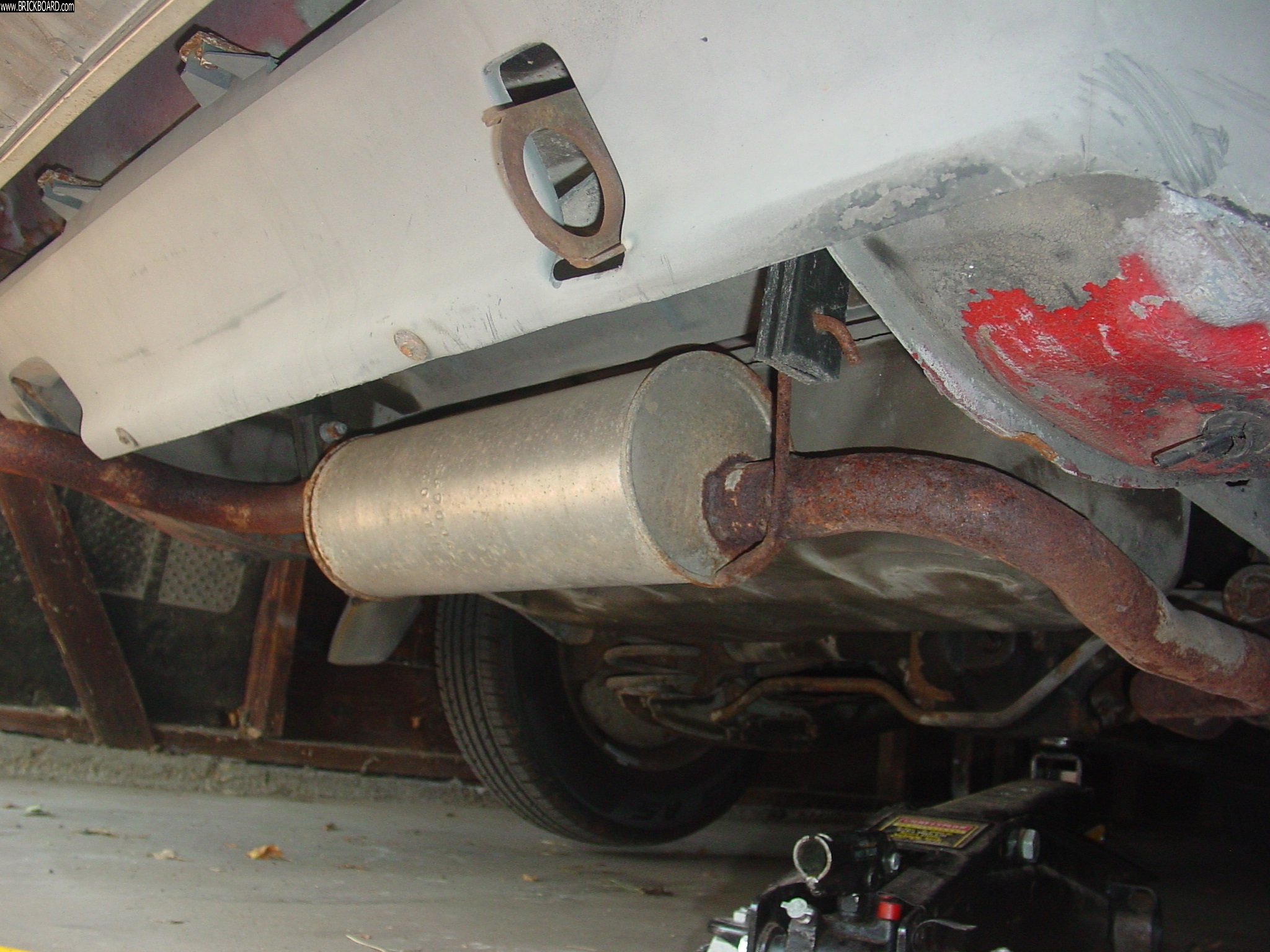 Volvo 200 -- 1990 Volvo 240 Monolithic Welded Rusty Exhaust Needs Replaced