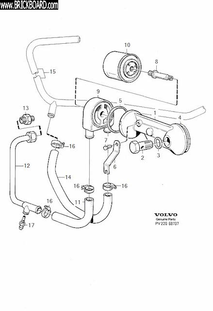Volvo 900 -- oil cooler 2