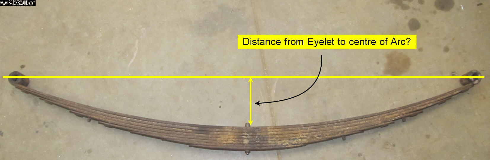 Volvo  -- P210 Duett Rear Leaf Spring