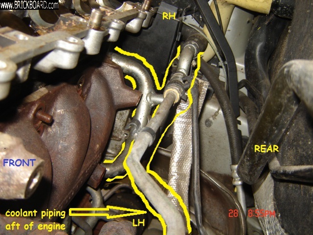 Volvo  -- Volvo xc70/.space between engine and firewall I