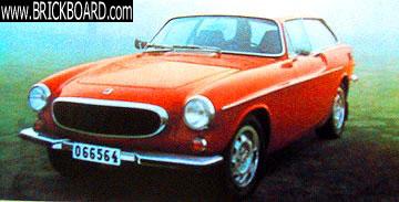 Volvo 1800 -- eyecatching orange autoprop