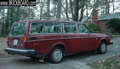 Volvo 200 -- 78 Red Wagon