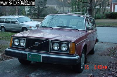 Volvo 200 -- 78 Red Wagon