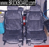 Volvo 700 -- 744 Turbo seats