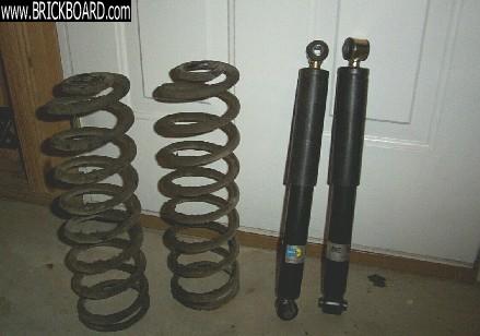 Volvo  -- 91 240 coil springs and bilstein shocks