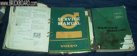 Volvo  -- 1974 service manuals