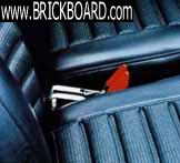 Volvo 120-130 -- 122 seatbelt latch