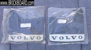 Volvo 200 -- pair mudflaps for older 240 rear only