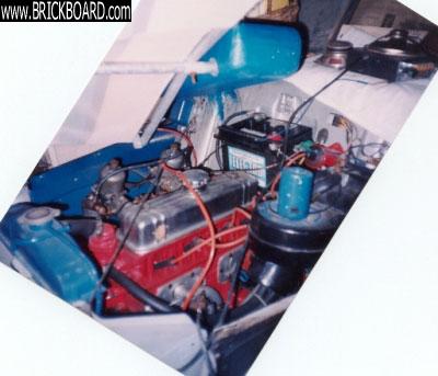 Volvo 444-544 -- Original Engine Shot