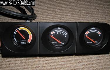 Volvo 200 -- Turbo Gauge Cluster for sale
