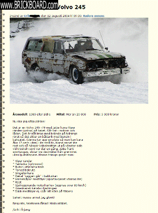 Volvo  -- Bucket