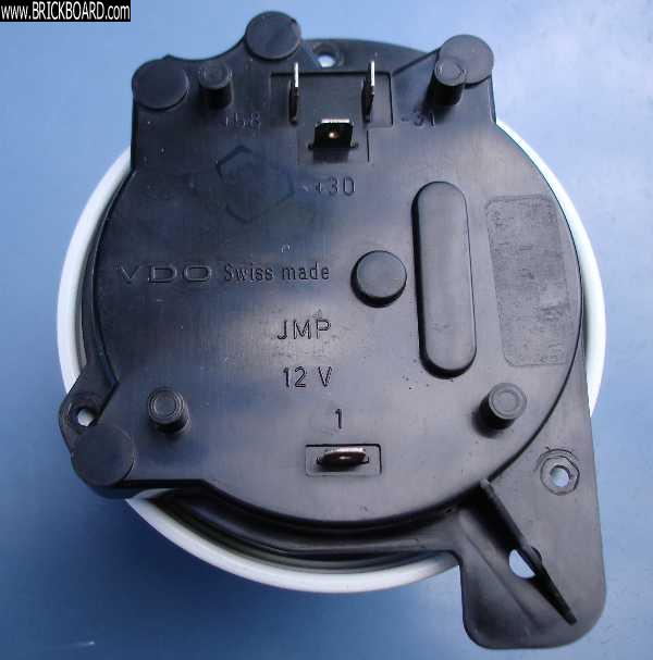 Volvo  -- Tach (80mm), rear view.  But is it a 240's ?