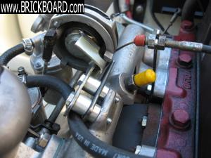 Volvo 444-544 -- Volvo PV 444 Modified Throttle Linkage/Gas Pedal