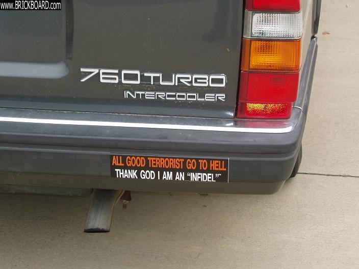 Volvo 700 -- Timely Sticker
